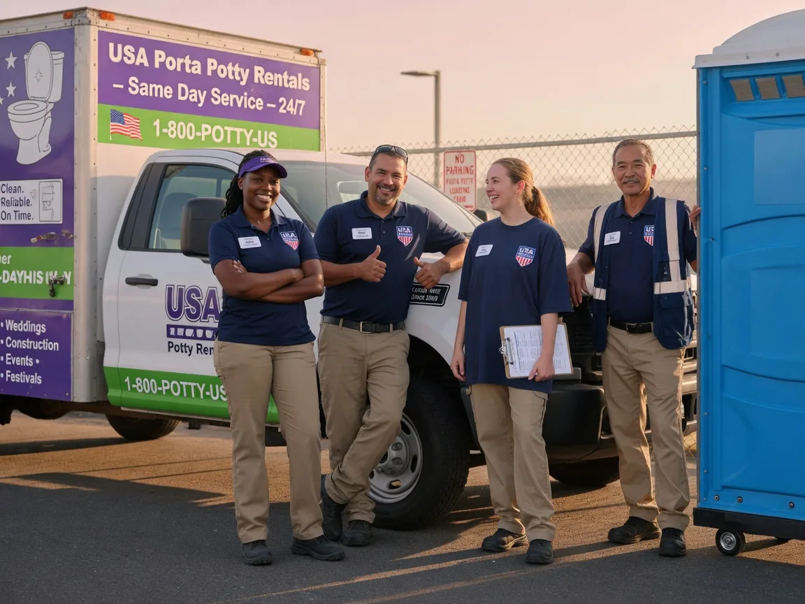 Porta Potty Rental company in Lisbon, LA